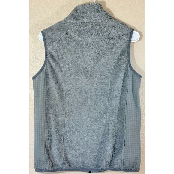 Patagonia Women's Light Gray High Collar Breathable R2 Vest Medium - Picture 4 of 10
